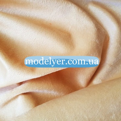 Ткань мех вельбо (золото)